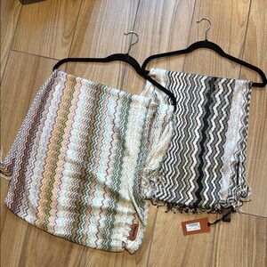 Missoni Zigzag Patterned Fringe